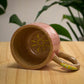 Ceramic Caterpillar Mug (Speckled + Flamingo)