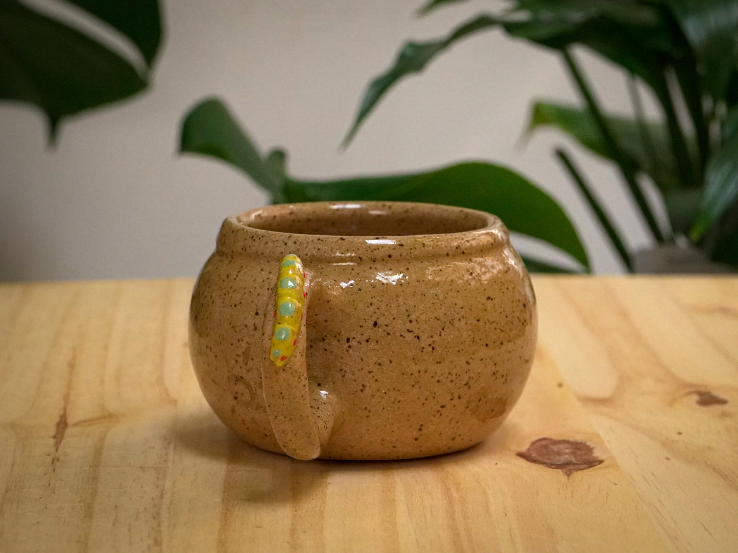 Ceramic Caterpillar Mug (Speckled)
