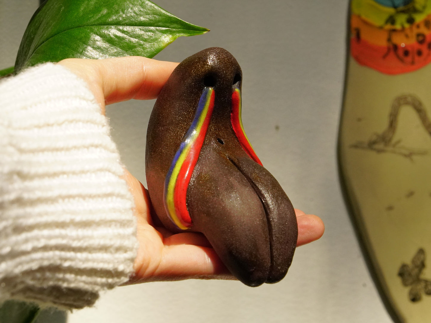 Ceramic Rainbow Pride Mopey