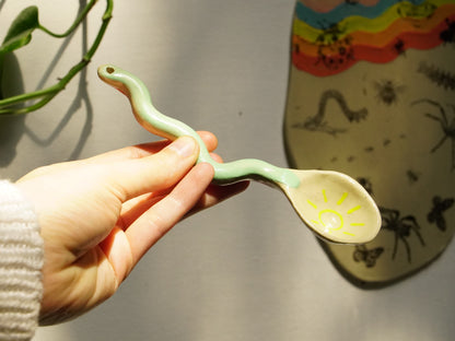 Ceramic Wiggle Spoon