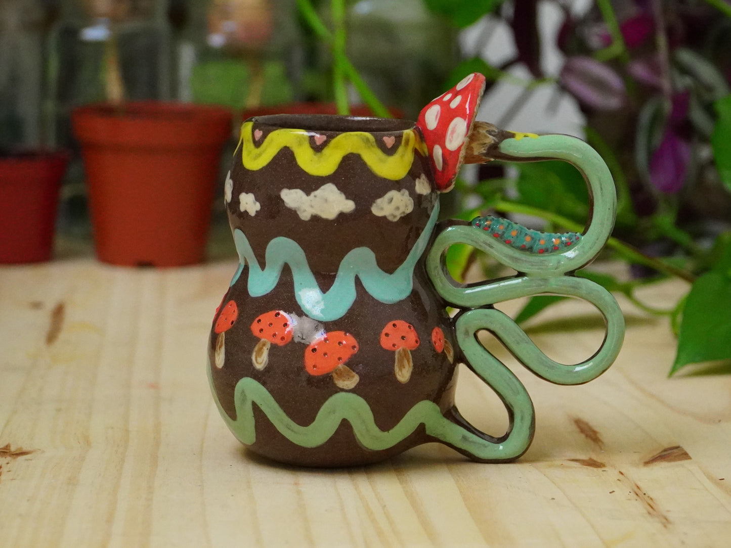 Chocolate Mushroom Mug